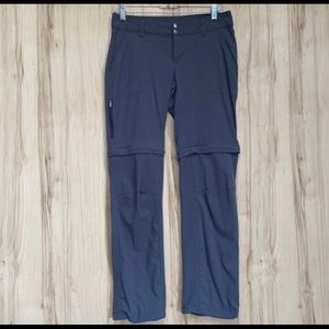 Columbia convertible hiking pants size 6